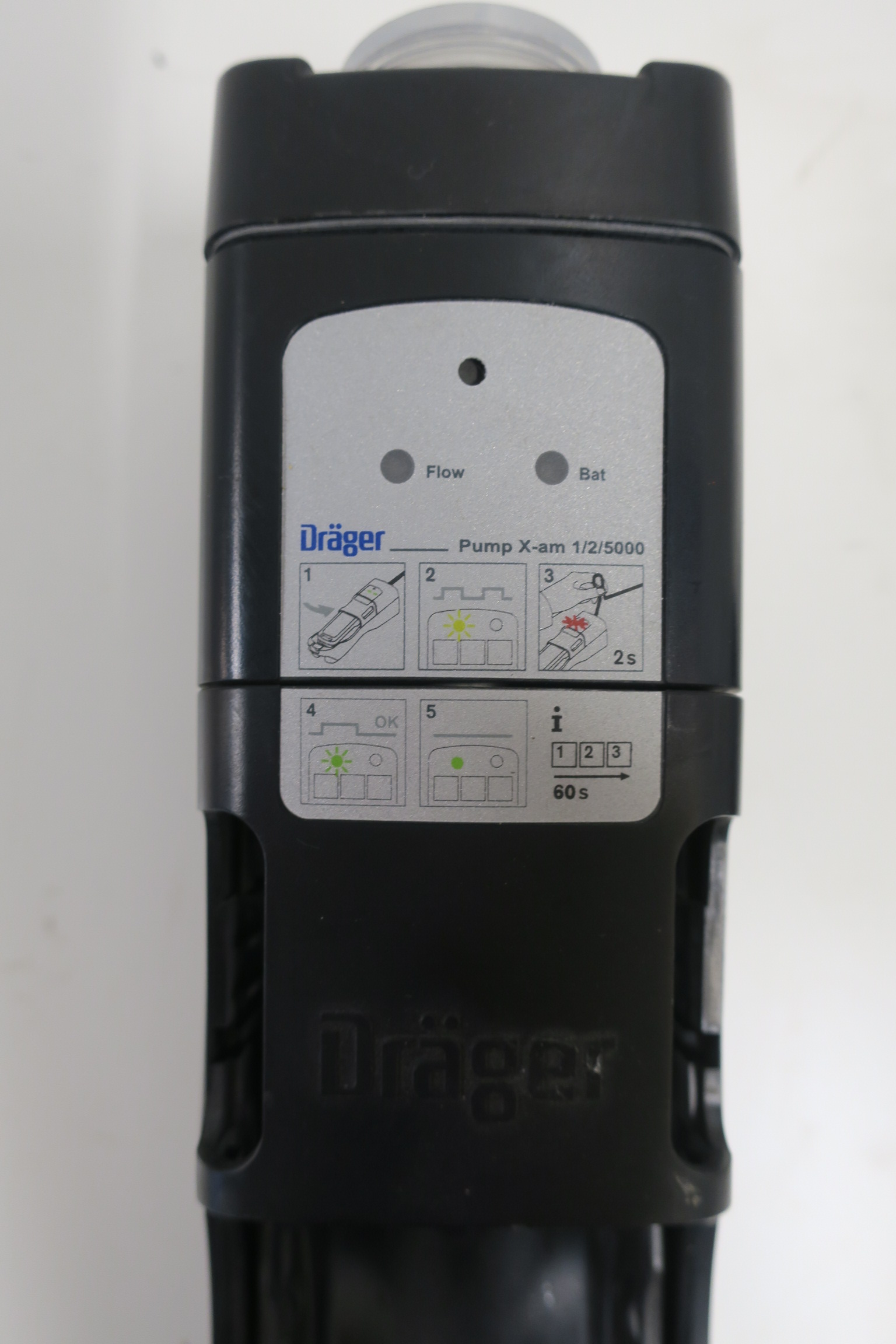 Ältere Dräger X-am-Pumpe